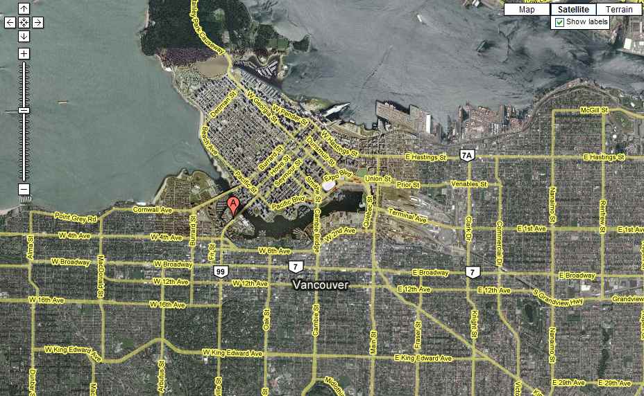 Interactive Google Map